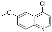 4-氯-6-甲氧基喹啉分子结构 (CAS 4295-04-9)