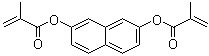 2,7-亚萘基二异丁烯酸酯分子结构 (CAS 42980-04-1)