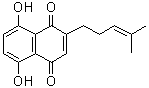 去氧紫草素分子结构 (CAS 43043-74-9)