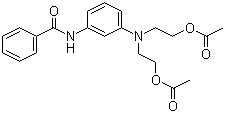 3-Benzamidophenyliminodiethyl diacetate molecular structure (CAS 43051-43-0)