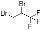 结构式 CAS# 431-21-0, 1,2-二溴-3,3,3-三氟丙烷