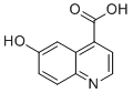6-羟基喹啉-4-羧酸分子结构 (CAS 4312-44-1)