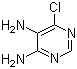 4,5-二氨基-6-氯嘧啶分子结构 (CAS 4316-98-7)