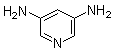 3,5-吡啶二胺分子结构 (CAS 4318-78-9)