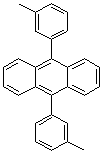 9,10-二(3-甲基苯基)蒽分子结构 (CAS 43217-32-9)