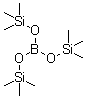 结构式 CAS# 4325-85-3, 三(三甲基硅氧基)硼