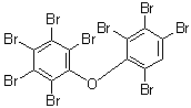 2,2',3,3',4,4',5,6,6'-九溴二苯醚分子结构 (CAS 437701-79-6)