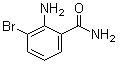 2-Amino-3-bromobenzamide molecular structure (CAS 437998-34-0)
