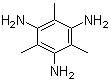 2,4,6-三氨基均三甲苯分子结构 (CAS 4380-92-1)