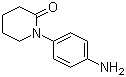 N-(4-氨基苯基)-2-哌啶酮分子结构 (CAS 438056-68-9)