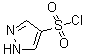 1H-Pyrazole-4-sulfonyl chloride molecular structure (CAS 438630-64-9)