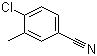 4-Chloro-3-methylbenzonitrile molecular structure (CAS 4387-31-9)