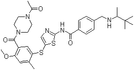 BMS 509744分子结构 (CAS 439575-02-7)
