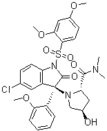 Nelivaptan分子结构 (CAS 439687-69-1)