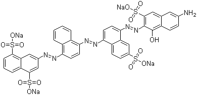 直接蓝 71分子结构 (CAS 4399-55-7)