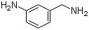 3-氨基苄胺分子结构 (CAS 4403-70-7)