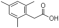 (2,4,6-三甲基苯基)乙酸分子结构 (CAS 4408-60-0)