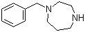 1-苄基-1,4-二氮杂环庚烷分子结构 (CAS 4410-12-2)