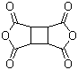 环丁烷四甲酸二酐分子结构 (CAS 4415-87-6)