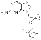 Besifovir分子结构 (CAS 441785-25-7)