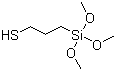 巯丙基三甲氧基硅烷分子结构 (CAS 4420-74-0)