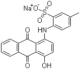 酸性紫 43分子结构 (CAS 4430-18-6)