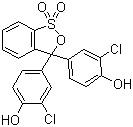氯酚红分子结构 (CAS 4430-20-0)