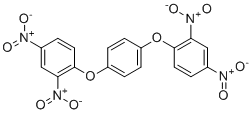 1-[4-(2,4-二硝基苯氧基)苯氧基]-2,4-二硝基苯分子结构 (CAS 4434-08-6)