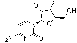 3'-Deoxy-3'-methylcytidine molecular structure (CAS 444020-09-1)