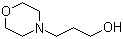 3-(4-吗啉)-1-丙醇分子结构 (CAS 4441-30-9)