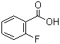 2-Fluorobenzoic acid molecular structure (CAS 445-29-4)