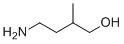4-氨基-2-甲基-1-丁醇分子结构 (CAS 44565-27-7)