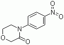 4-(3-氧代-4-吗啉基)硝基苯分子结构 (CAS 446292-04-2)