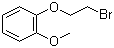 2-(2-溴乙氧基)茴香醚分子结构 (CAS 4463-59-6)