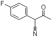 2-(4-氟苯基)-3-氧代丁腈分子结构 (CAS 447-03-0)