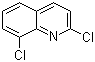 2,8-二氯喹啉分子结构 (CAS 4470-83-1)