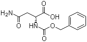 N-苄氧羰基-D-天冬酰胺分子结构 (CAS 4474-86-6)