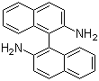 [1,1'-联萘]-2,2'-二胺分子结构 (CAS 4488-22-6)