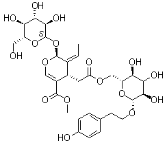 特女贞苷分子结构 (CAS 449733-84-0)