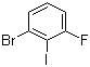 1-溴-3-氟-2-碘苯分子结构 (CAS 450412-29-0)