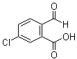 5-氯-2-甲酰基苯甲酸分子结构 (CAS 4506-45-0)