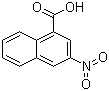 3-硝基-1-萘甲酸分子结构 (CAS 4507-84-0)