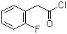邻氟苯乙酰氯分子结构 (CAS 451-81-0)