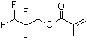 2,2,3,3-四氟丙基甲基丙烯酸酯分子结构 (CAS 45102-52-1)