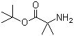 2-氨基-2-甲基丙酸叔丁酯分子结构 (CAS 4512-32-7)