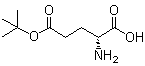 D-谷氨酸 5-叔丁酯分子结构 (CAS 45125-00-6)
