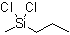 丙基甲基二氯硅烷分子结构 (CAS 4518-94-9)