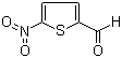 5-硝基噻吩-2-甲醛分子结构 (CAS 4521-33-9)