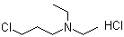 结构式 CAS# 4535-85-7, 3-氯-N,N-二乙基丙胺盐酸盐