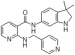 Motesanib molecular structure (CAS 453562-69-1)